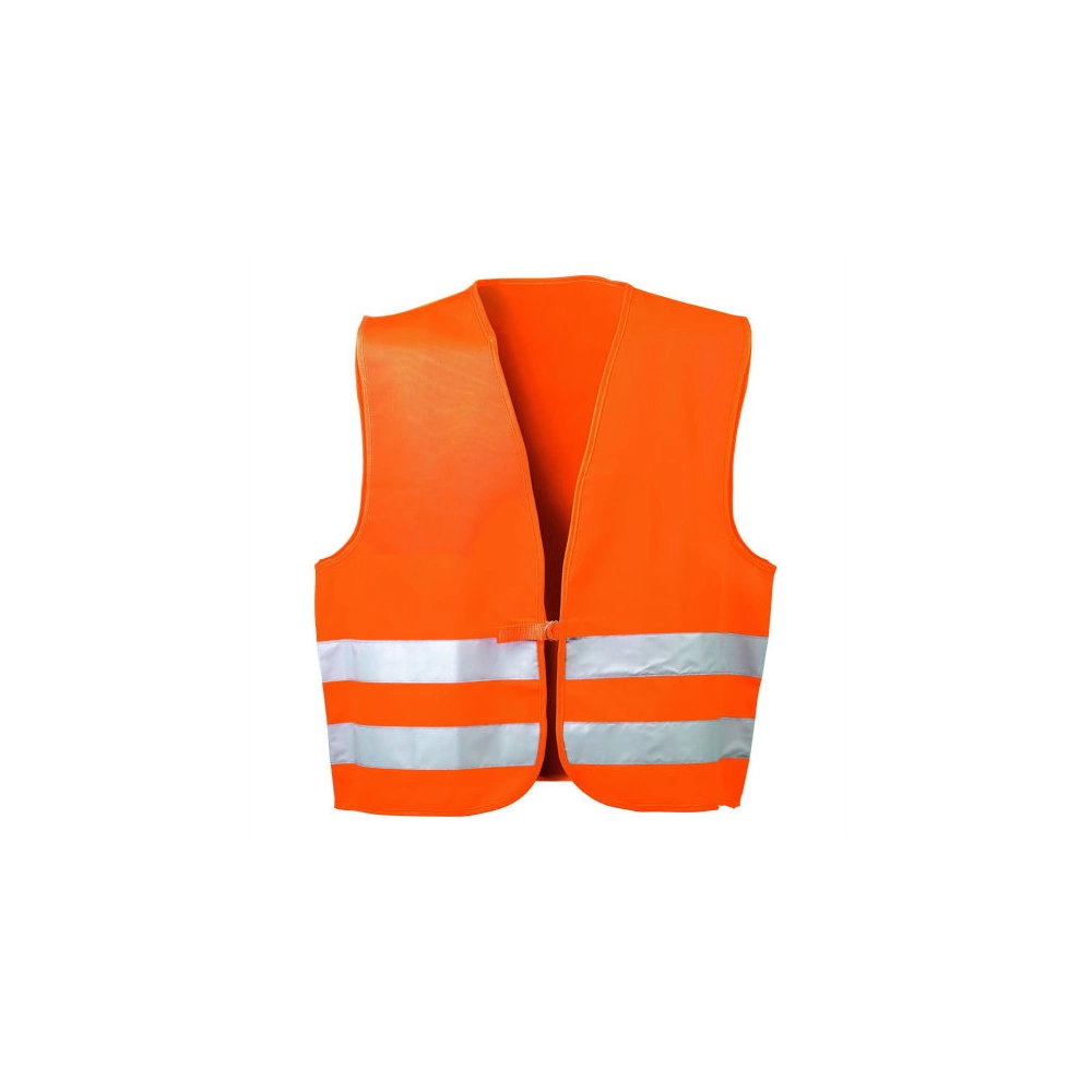 Warnweste nach EN ISO20471/2 Farbe: orange, Polyester Einheitsgröße, Umfang  ca.: 126cm - Thommel I & H GmbH